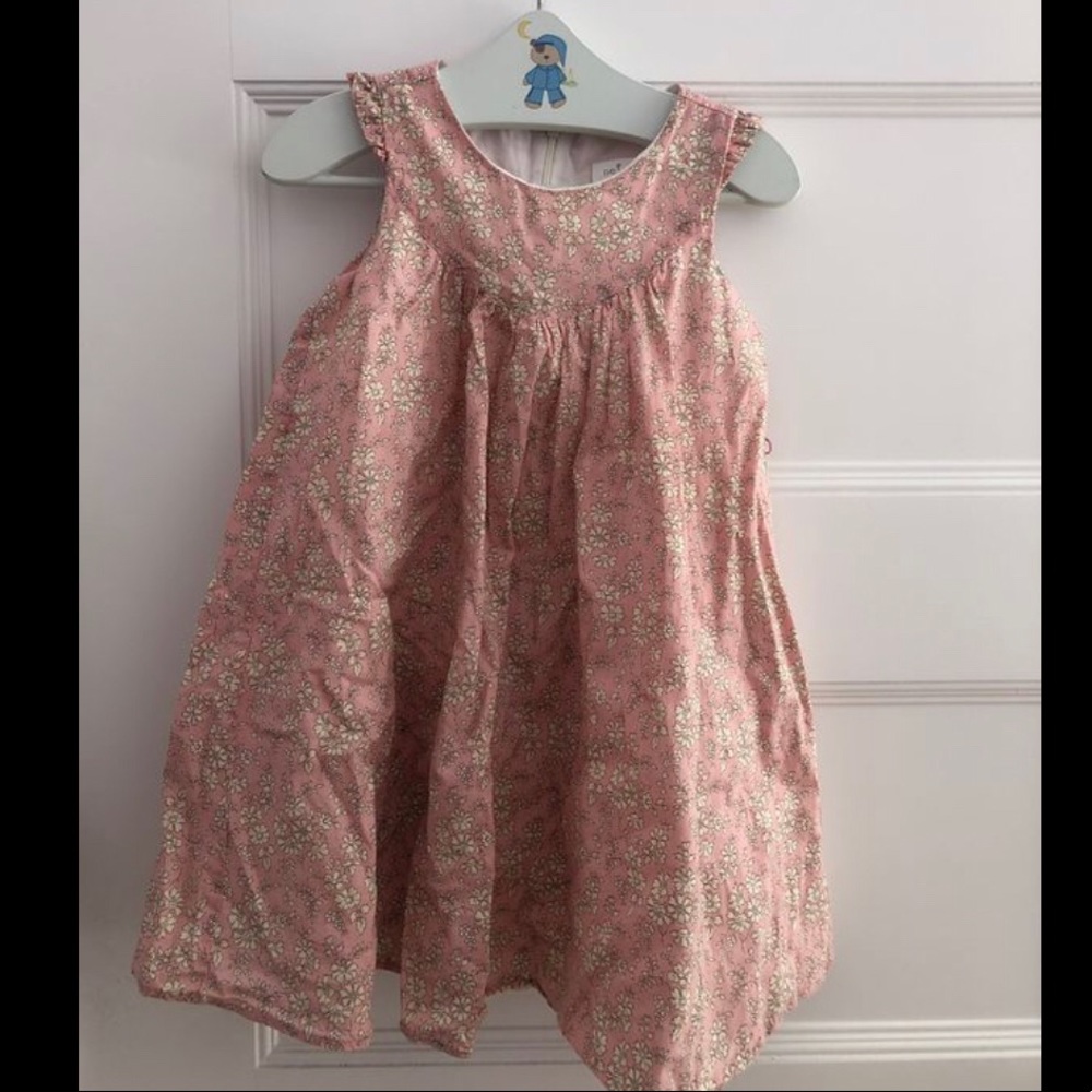 Neige girl’s dress with lace petticoat